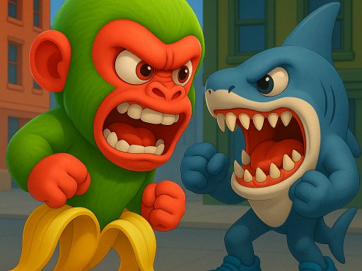 AI Brainrot Animals Battle KO! image