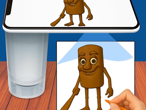 AR Drawing:  Brainrot meme image
