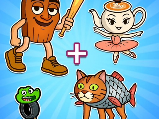 Drag & Drop Meme Merge Puzzle image