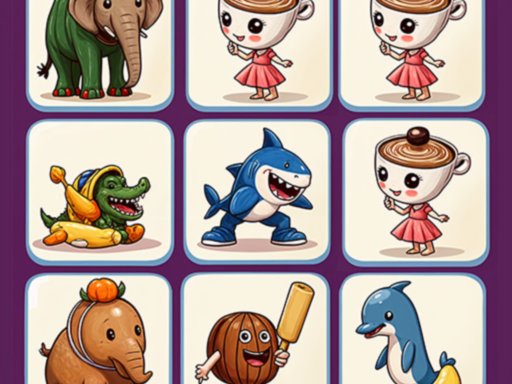 Brainrot Matching - Tile Games image
