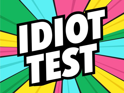 Idiot Test - Quiz Game image