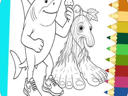 Brainrot Coloring image